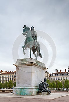 Statue of Louis XIV, Lyon, France