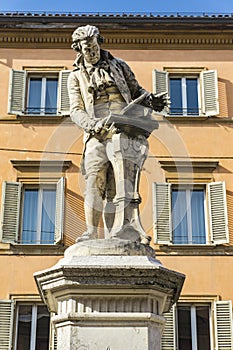 Statue of Luigi Galvani in Bologna, Italy