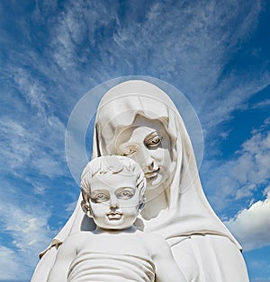 Statue of Madonna and Child