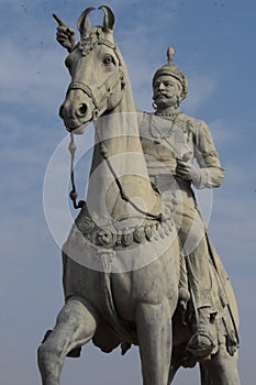 Statue of Maharaja Rao Jodha of Jodhpur, Rajasthan