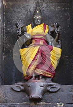 Statue of Mariamman goddess.