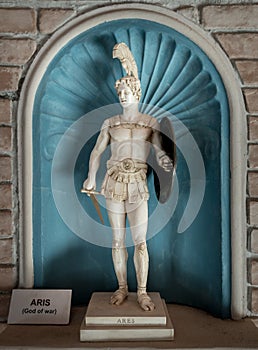 Statue of mars ares photo