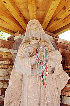 Statue of Mary at Chimayo, New Mexico