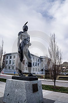 Statue of Massassoit, Utah State Capital, Downtown Salt Lake Cit