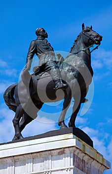 Statue of Maximo Gomez, Havana photo