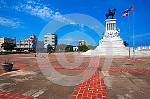 Statue of Maximo Gomez, Havana photo