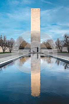 Statue and Memorials for the fallen soldiers of Word War Two.