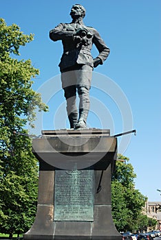 statue In memory of Gallant Soldier Lt. Col. George Elliott Benson photo