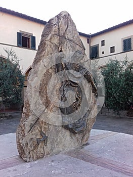 Statue in memory of Sant`Agostino photo