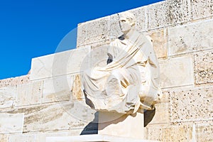 Statue of Menander, Acropolis, Athens, Greece