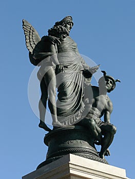 Statue of Mercury, of Munificence and of the God of Commerce