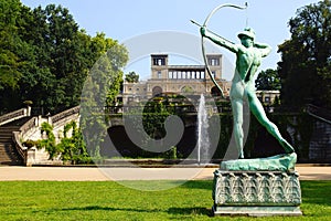 Statue of Mercury in the Park, Sanssouci Palace