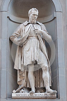 Statue of Michelangelo Buonaroti