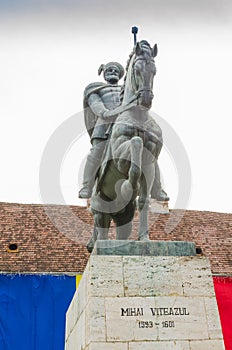 Statue of Mihai Viteazul in Alba Iulia