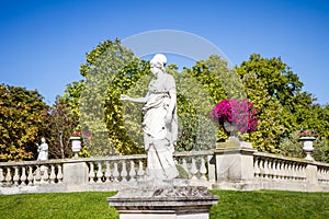 Statue of Minerva in Luxembourg Gardens, Paris