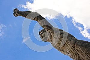 Statue in mirabell garden, salzburg