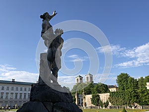 Statue at the Mirabellgarten Salzburg