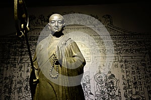 Statue of monk Xuanzang