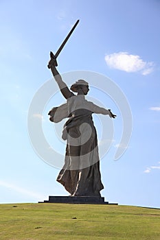 Statue of Mother Russia, Volgograd, Russia photo