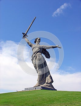 Statue Motherland, Mamayev Kurgan complex, Volgograd, Russia