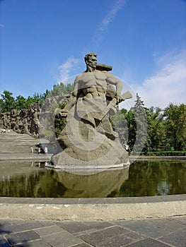 Statue Motherland, Mamayev Kurgan complex, Volgograd, Russia