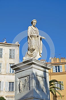 Statue of Napoleon in Ajaccio