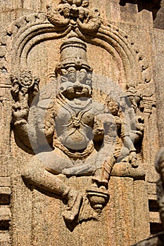 Statue of Narasimha, Melukote photo