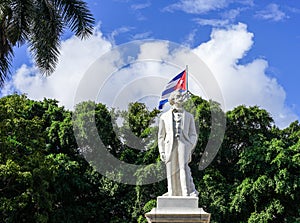 Statue of national Hero Jose Marti