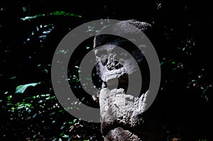 Statue in National Park San Agustin