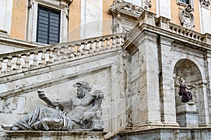 Statue of the Nile River god on Capitoline Hill, Rome