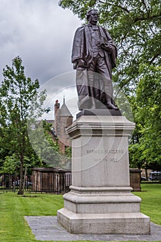 Statue of Norman Macleod, Glasgow, Scotland UK.
