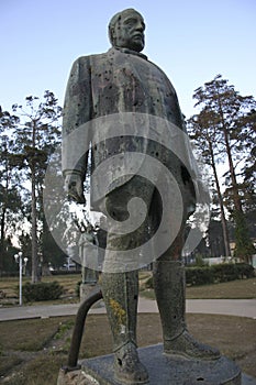 Statue of Norton de Matos, Huambo, Angola