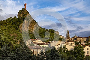 Statue of Notre-Dame de France - Le Puy-en-Velay - France