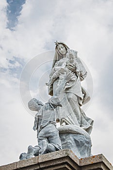 Statue of our lady of the castaways