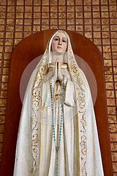 Statue of Our lady of grace virgin Mary