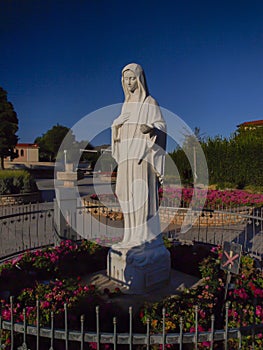 Statue of Our Lady of Medjugorje in Bosnia