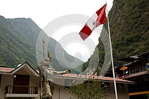 Statue of Pachacuti - Aguas Calientes - Peru