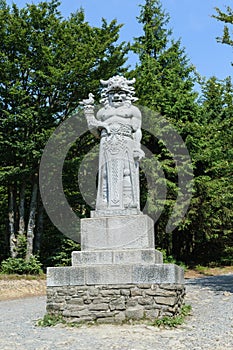 Statue of Pagan God Radegast