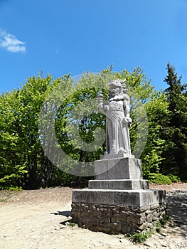 Statue of Pagan God Radegast in B