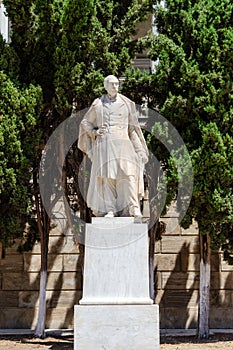 Statue of Panayis Vagliano in Athens