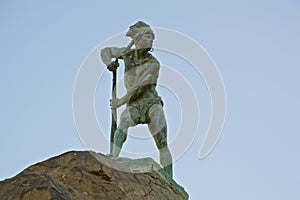 Statue of Pedro de Valdivia photo