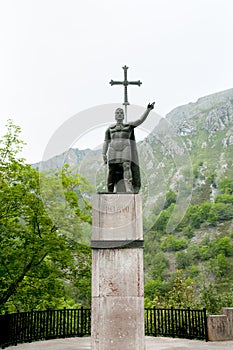 Statue of Pelayo - Covadonga - Spain