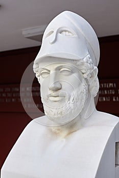 Statue of Perikles prominent and influential Greek statesman