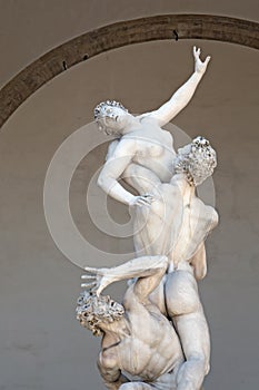 Statue in Piazza della Signoria, Florence photo