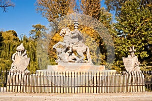 Statue of polish king Jan III Sobieski