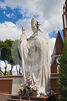 Statue Pope John Paul II