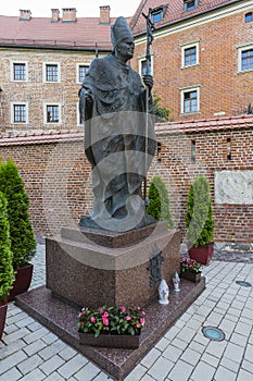 Statue of Pope John Paul II