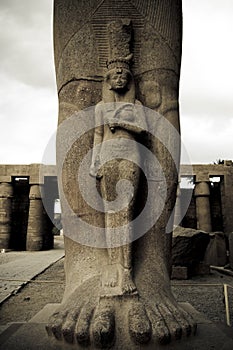 Statue of Princess Bity at Karnak, Egypt