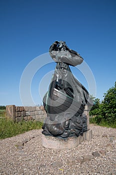 Statue of Queen Dagmar of Denmark, Ribe, Denmark
