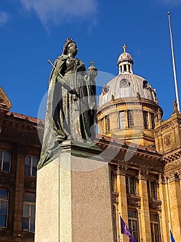 Statue of Queen Victoria outside The Council House, Birmingham